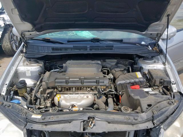 KNAFE122575379698 - 2007 KIA SPECTRA EX SILVER photo 7