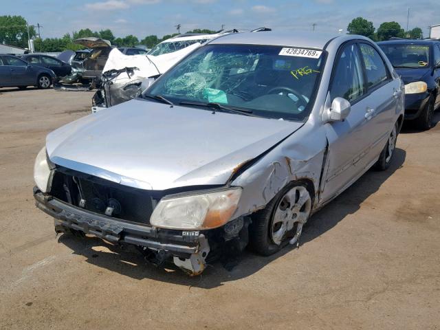 KNAFE122575379698 - 2007 KIA SPECTRA EX SILVER photo 9