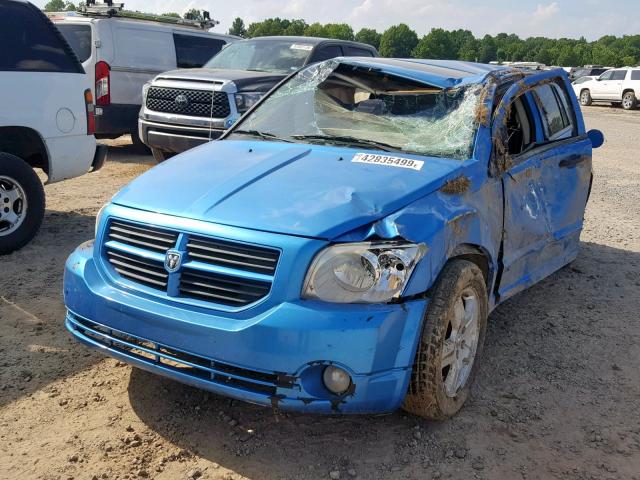 1B3HB48B58D509937 - 2008 DODGE CALIBER SX BLUE photo 2