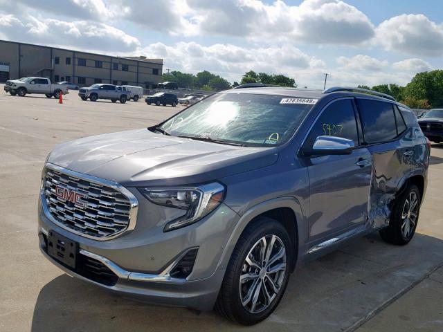 3GKALSEX1KL103368 - 2019 GMC TERRAIN DE GRAY photo 2