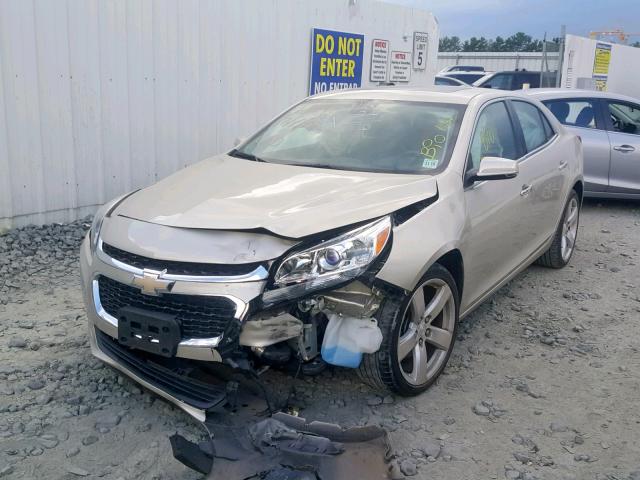 1G11G5SX6FF151995 - 2015 CHEVROLET MALIBU LTZ 灰色 照片 2