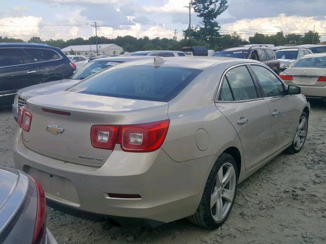 1G11G5SX6FF151995 - 2015 CHEVROLET MALIBU LTZ 灰色 照片 4