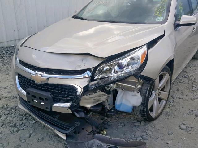 1G11G5SX6FF151995 - 2015 CHEVROLET MALIBU LTZ 灰色 照片 9