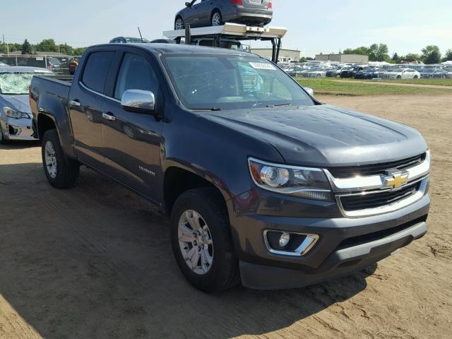 1GCGTCE34G1142799 - 2016 CHEVROLET COLORADO L GRAY photo 1