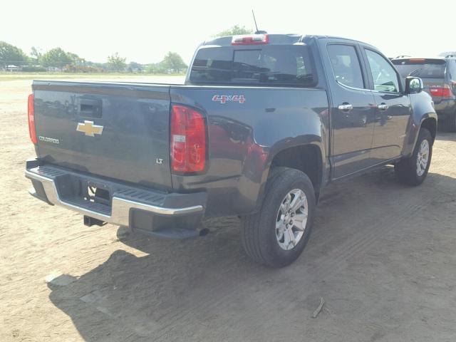 1GCGTCE34G1142799 - 2016 CHEVROLET COLORADO L GRAY photo 4