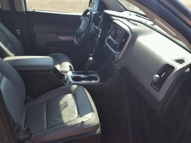 1GCGTCE34G1142799 - 2016 CHEVROLET COLORADO L GRAY photo 5