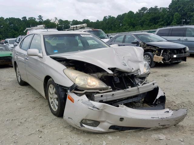 JTHBF30G836011317 - 2003 LEXUS ES 300 GRAY photo 1