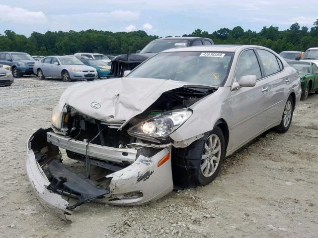 JTHBF30G836011317 - 2003 LEXUS ES 300 GRAY photo 2