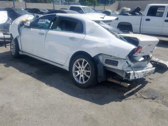 1G1ZE5EUXBF288975 - 2011 CHEVROLET MALIBU LTZ 白色 照片 3