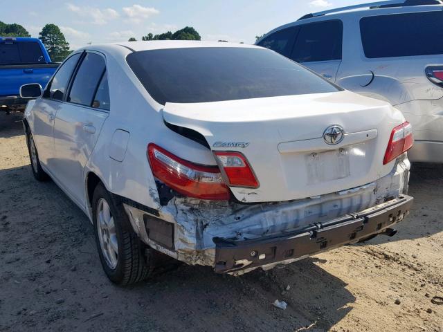 4T1BE46K77U685316 - 2007 TOYOTA CAMRY NEW WHITE photo 3