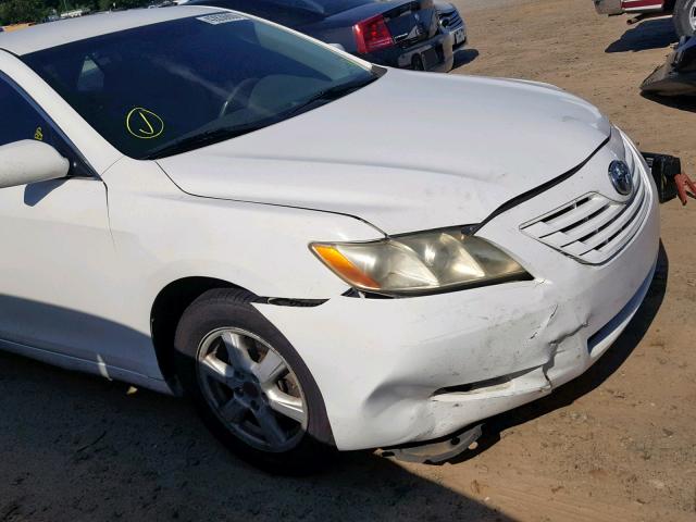 4T1BE46K77U685316 - 2007 TOYOTA CAMRY NEW WHITE photo 9