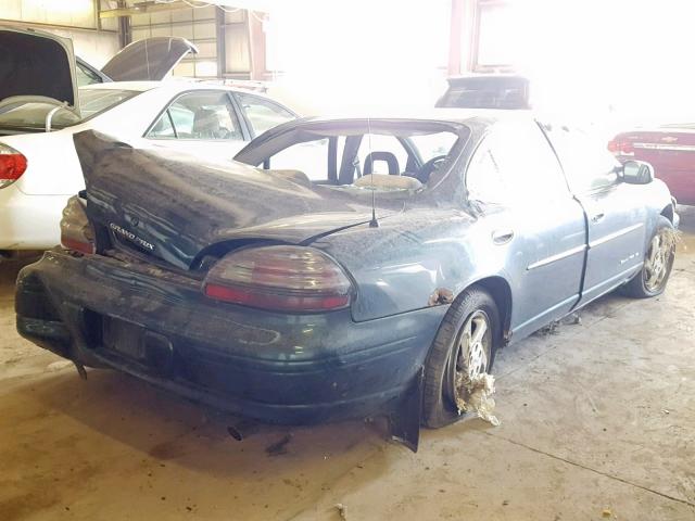 1G2WJ52K1VF299560 - 1997 PONTIAC GRAND PRIX GREEN photo 4