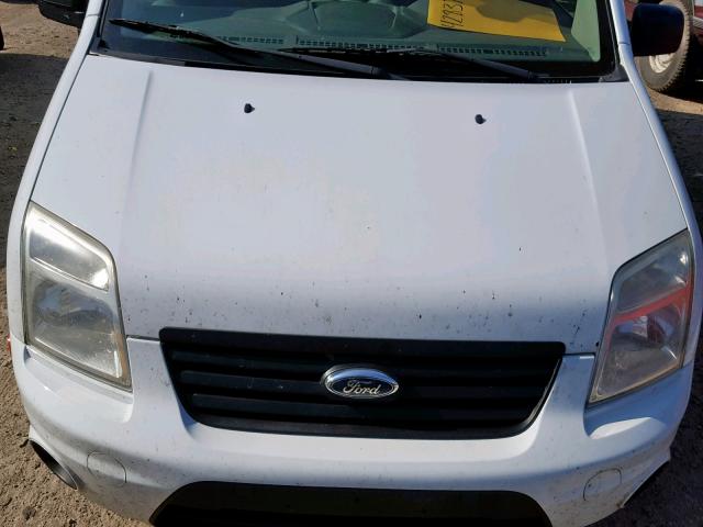 NM0LS7BNXDT163619 - 2013 FORD TRANSIT CO WHITE photo 7