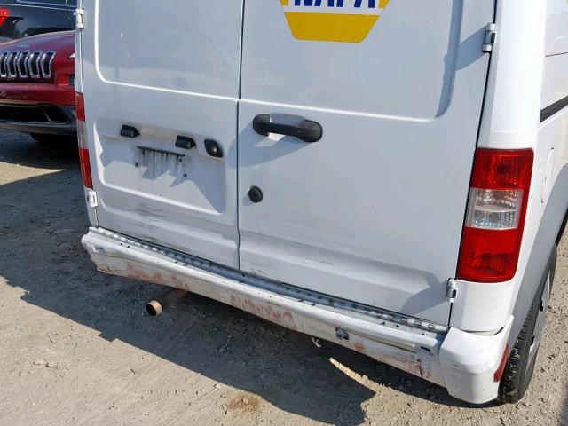 NM0LS7BNXDT163619 - 2013 FORD TRANSIT CO WHITE photo 9