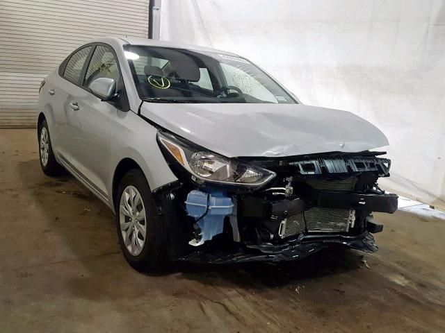 3KPC24A36KE083158 - 2019 HYUNDAI ACCENT SE SILVER photo 1