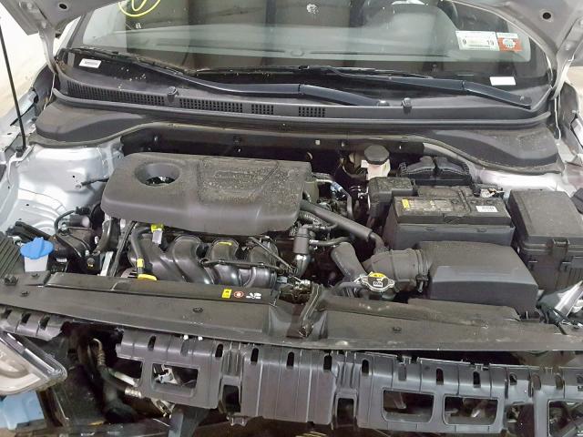 3KPC24A36KE083158 - 2019 HYUNDAI ACCENT SE SILVER photo 7