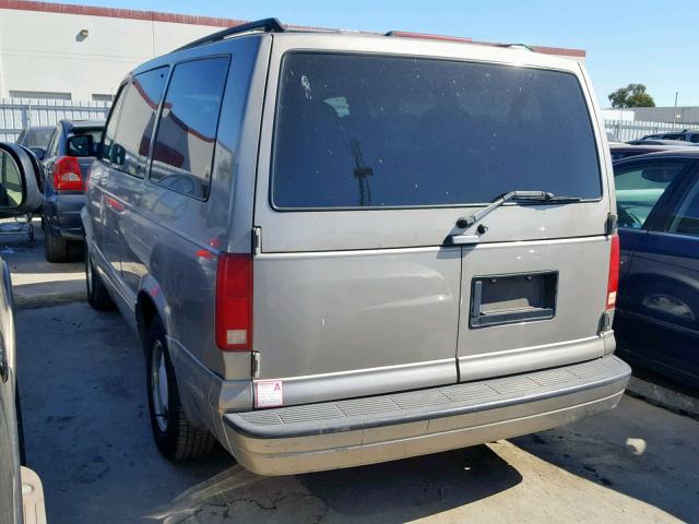 1GNDM19W31B128961 - 2001 CHEVROLET ASTRO SILVER photo 3