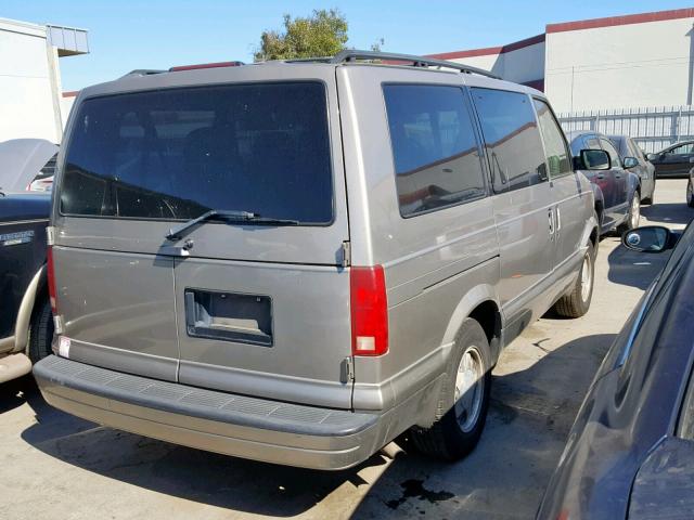 1GNDM19W31B128961 - 2001 CHEVROLET ASTRO SILVER photo 4