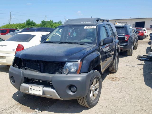 5N1AN0NW8DN814954 - 2013 NISSAN XTERRA X BLACK photo 2