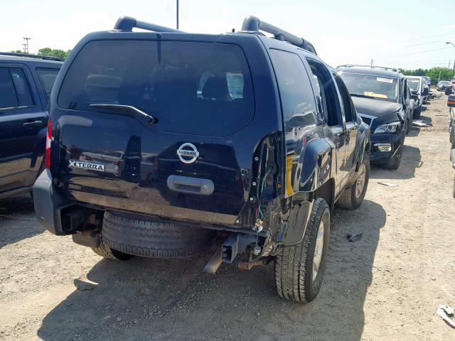 5N1AN0NW8DN814954 - 2013 NISSAN XTERRA X BLACK photo 4