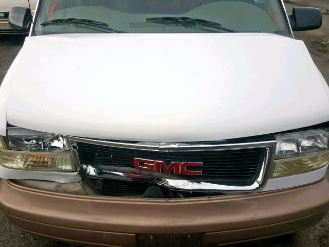 1GKEL19W2VB535924 - 1997 GMC SAFARI XT WHITE photo 7