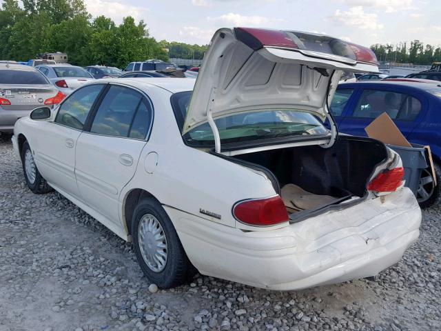 1G4HP54K524173818 - 2002 BUICK LESABRE CU WHITE photo 3