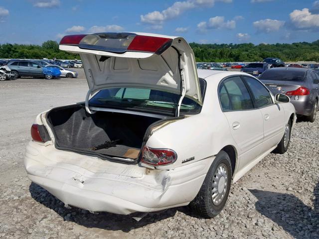 1G4HP54K524173818 - 2002 BUICK LESABRE CU WHITE photo 4