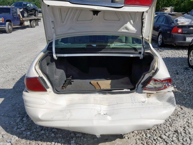 1G4HP54K524173818 - 2002 BUICK LESABRE CU WHITE photo 9