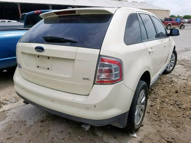 2FMDK38C87BB24095 - 2007 FORD EDGE SEL TAN photo 4