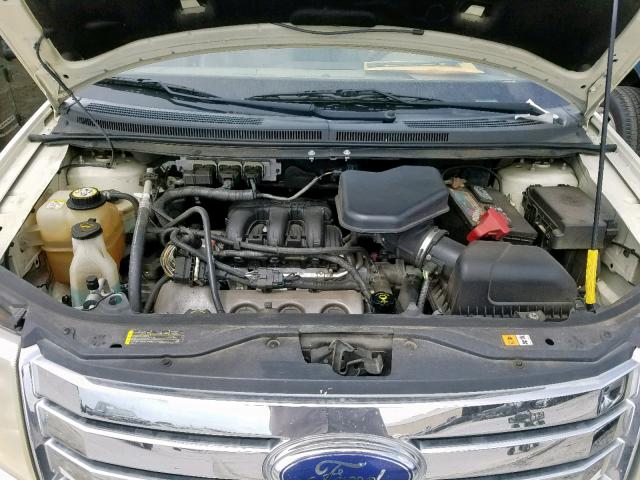 2FMDK38C87BB24095 - 2007 FORD EDGE SEL TAN photo 7