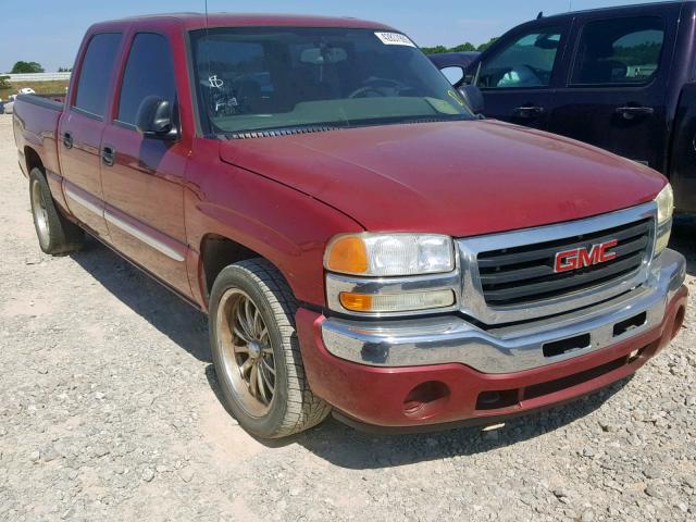 2GTEC13V371166800 - 2007 GMC NEW SIERRA MAROON photo 1