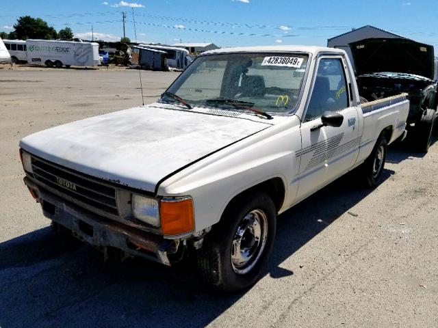 JT4RN50R1H5103964 - 1987 TOYOTA PICKUP 1/2 WHITE photo 2