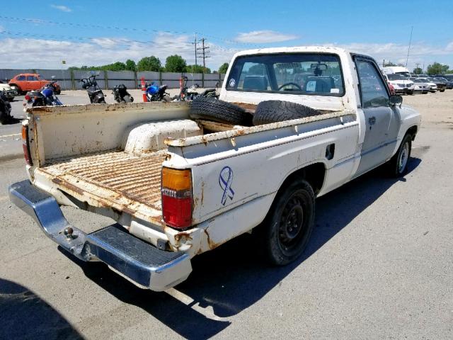 JT4RN50R1H5103964 - 1987 TOYOTA PICKUP 1/2 WHITE photo 4