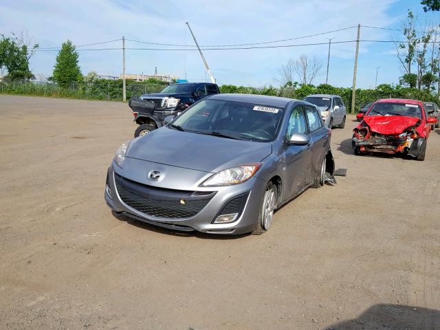 JM1BL1H57A1285006 - 2010 MAZDA 3 S GRAY photo 2