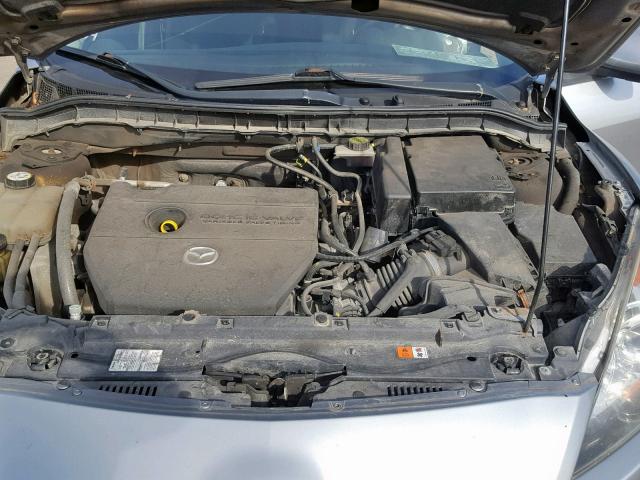 JM1BL1H57A1285006 - 2010 MAZDA 3 S GRAY photo 7