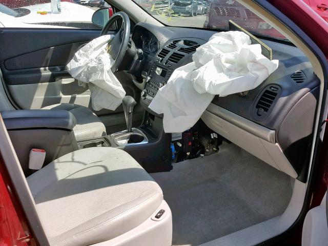 1G1ZU53896F135793 - 2006 CHEVROLET MALIBU LTZ 红色 照片 5