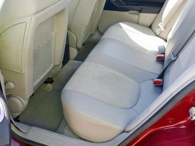 1G1ZU53896F135793 - 2006 CHEVROLET MALIBU LTZ 红色 照片 6