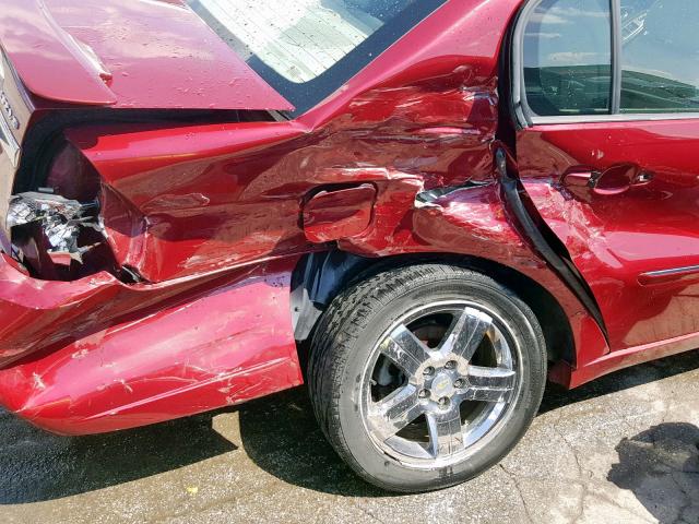 1G1ZU53896F135793 - 2006 CHEVROLET MALIBU LTZ 红色 照片 9