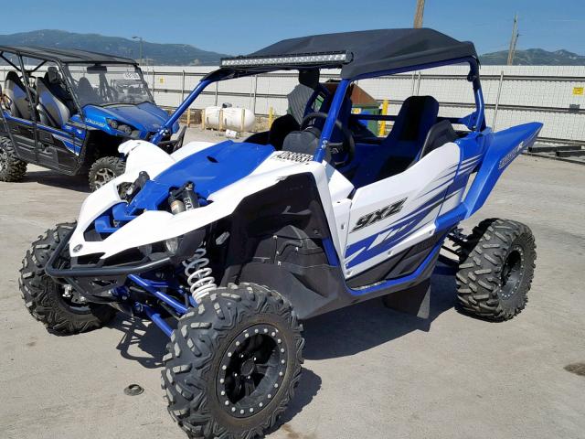 5Y4AN03YXGA100108 - 2016 YAMAHA YXZ1000 BLUE photo 2