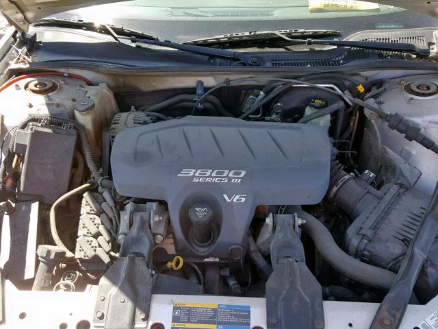 2G2WP522751180417 - 2005 PONTIAC GRAND PRIX SILVER photo 7