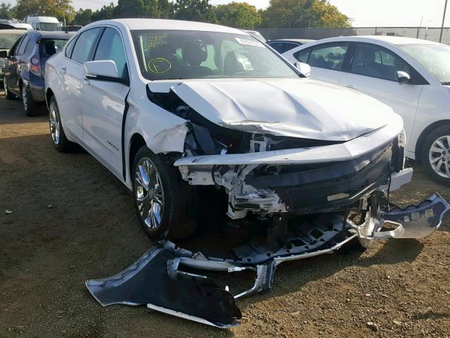 2G1115SL9F9162139 - 2015 CHEVROLET IMPALA LT WHITE photo 1