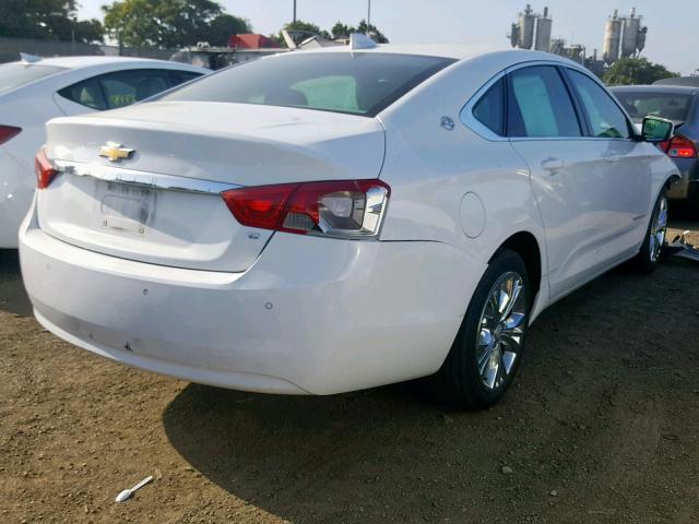 2G1115SL9F9162139 - 2015 CHEVROLET IMPALA LT WHITE photo 4