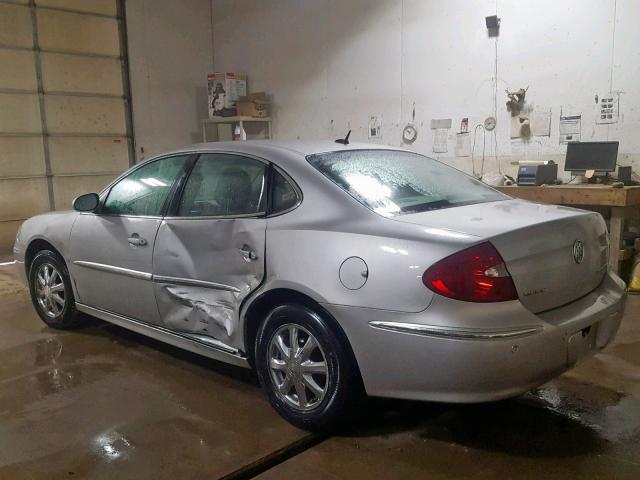 2G4WD582761280834 - 2006 BUICK LACROSSE C SILVER photo 3