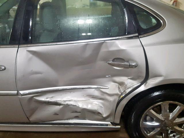 2G4WD582761280834 - 2006 BUICK LACROSSE C SILVER photo 9