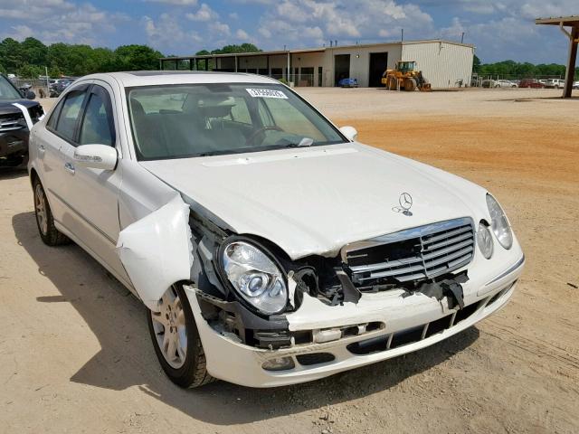 WDBUF56J66A795859 - 2006 MERCEDES-BENZ E 350 WHITE photo 1