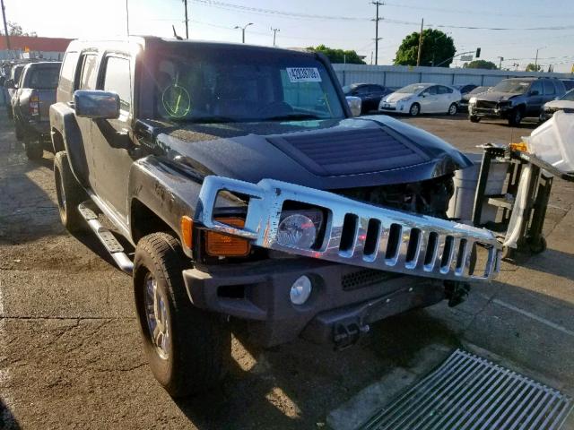 5GTDN136168285268 - 2006 HUMMER H3 BLACK photo 1