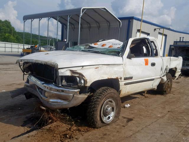 1B7KF2369XJ605822 - 1999 DODGE RAM 2500 WHITE photo 2