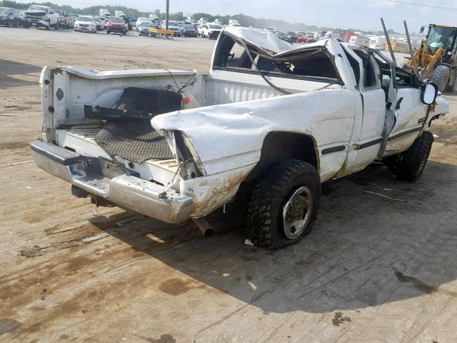 1B7KF2369XJ605822 - 1999 DODGE RAM 2500 WHITE photo 4