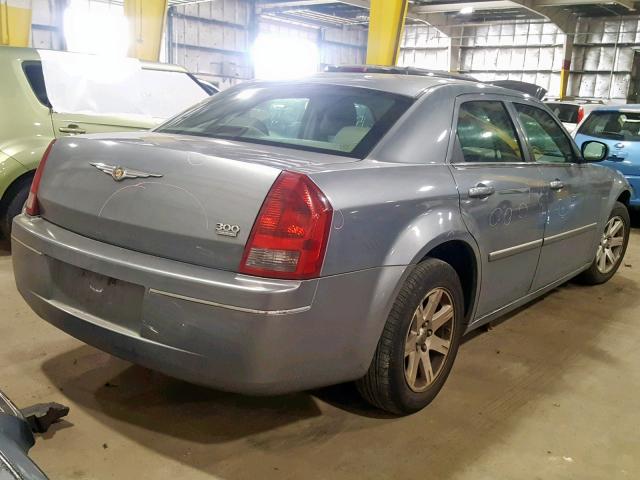 2C3KA53G27H892371 - 2007 CHRYSLER 300 TOURIN BLUE photo 4