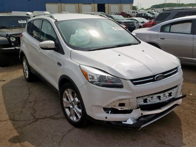 1FMCU0J98EUD64631 - 2014 FORD ESCAPE TIT WHITE photo 1